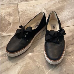 Ugg bow tie loafers.